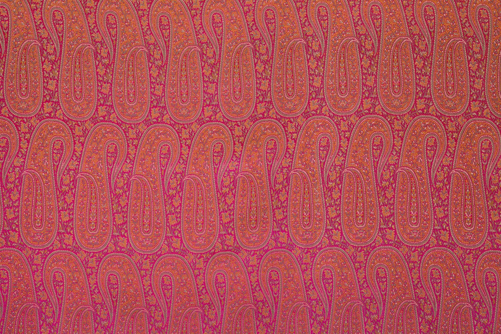 Rani Pink Handwoven Tanchoi Silk Fabric