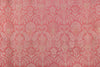 Peach Pink Handwoven Banarasi Brocade Fabric