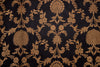 Black Handwoven Banarasi Silk Fabric