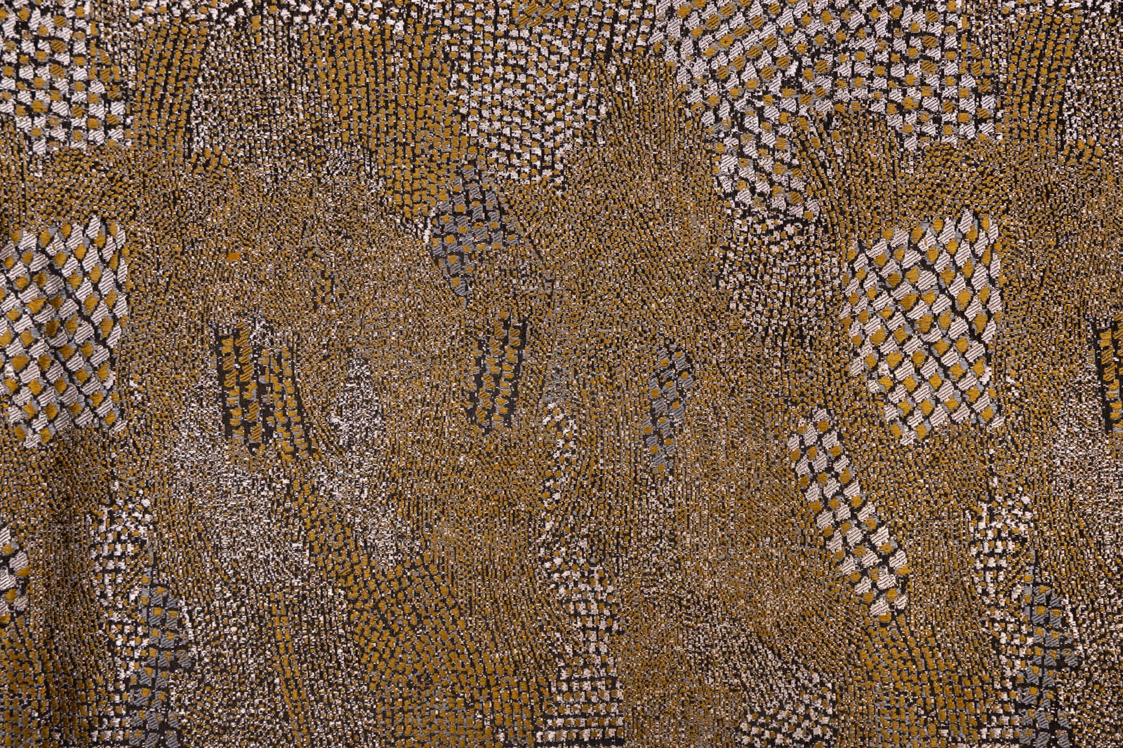 Black Handwoven Banarasi Silk Fabric
