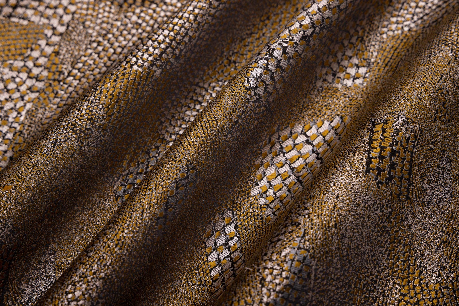 Black Handwoven Banarasi Silk Fabric