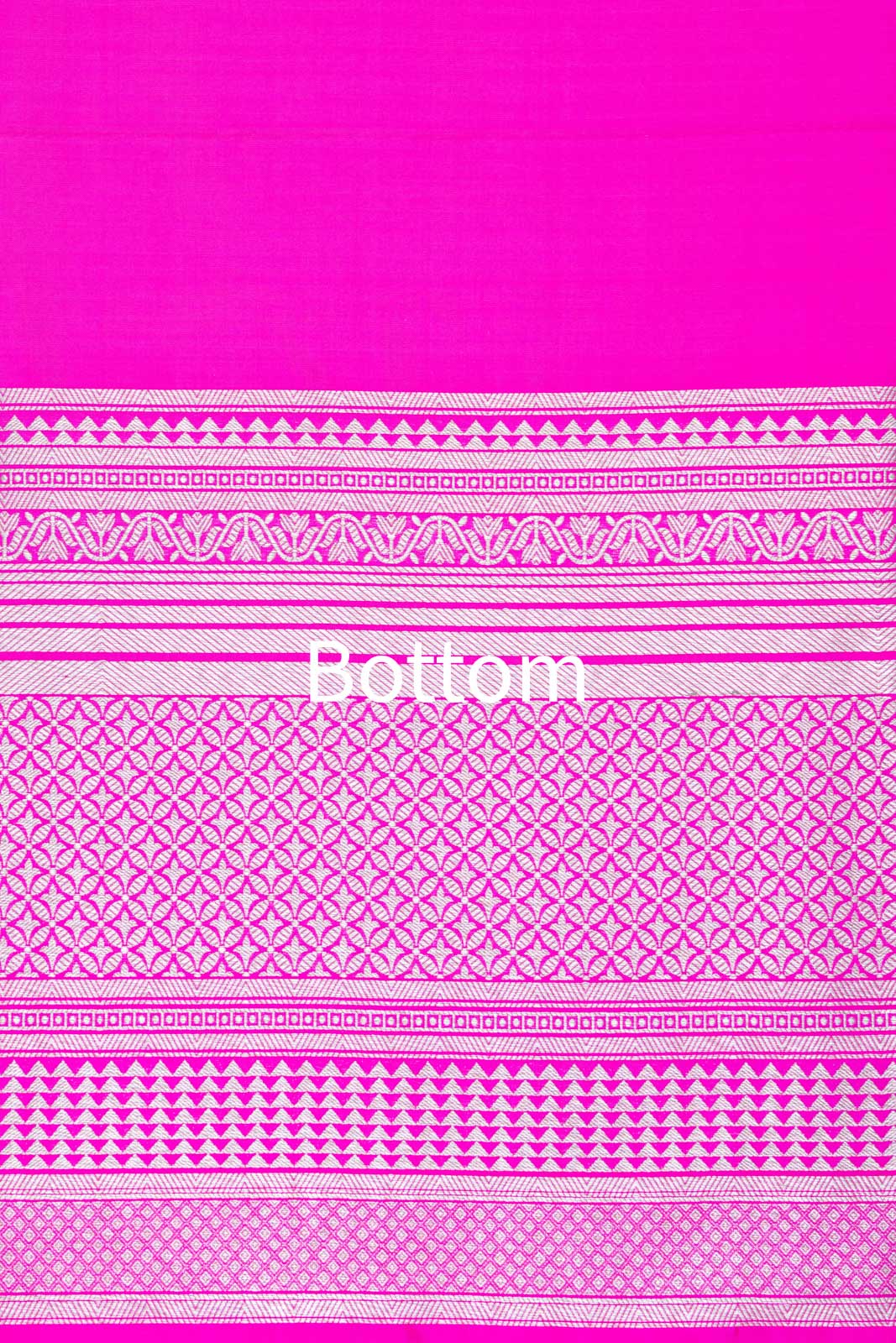 Rani Pink Handwoven Banarasi Silk Suit Piece