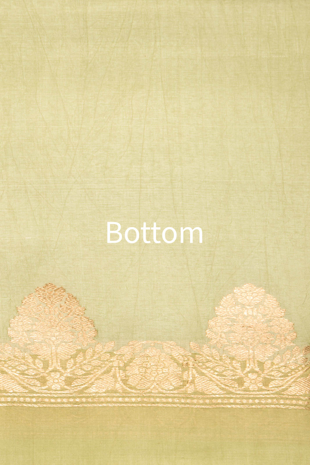 Pista Green Handwoven Banarasi Silk Suit Piece