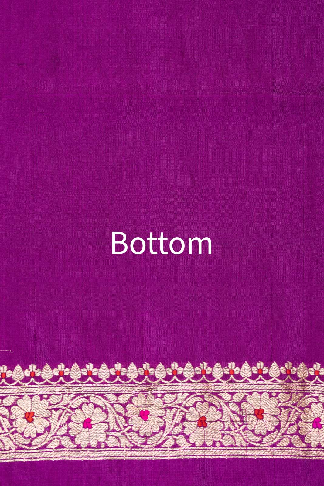 Magenta Pink Handwoven Banarasi Silk Suit Piece