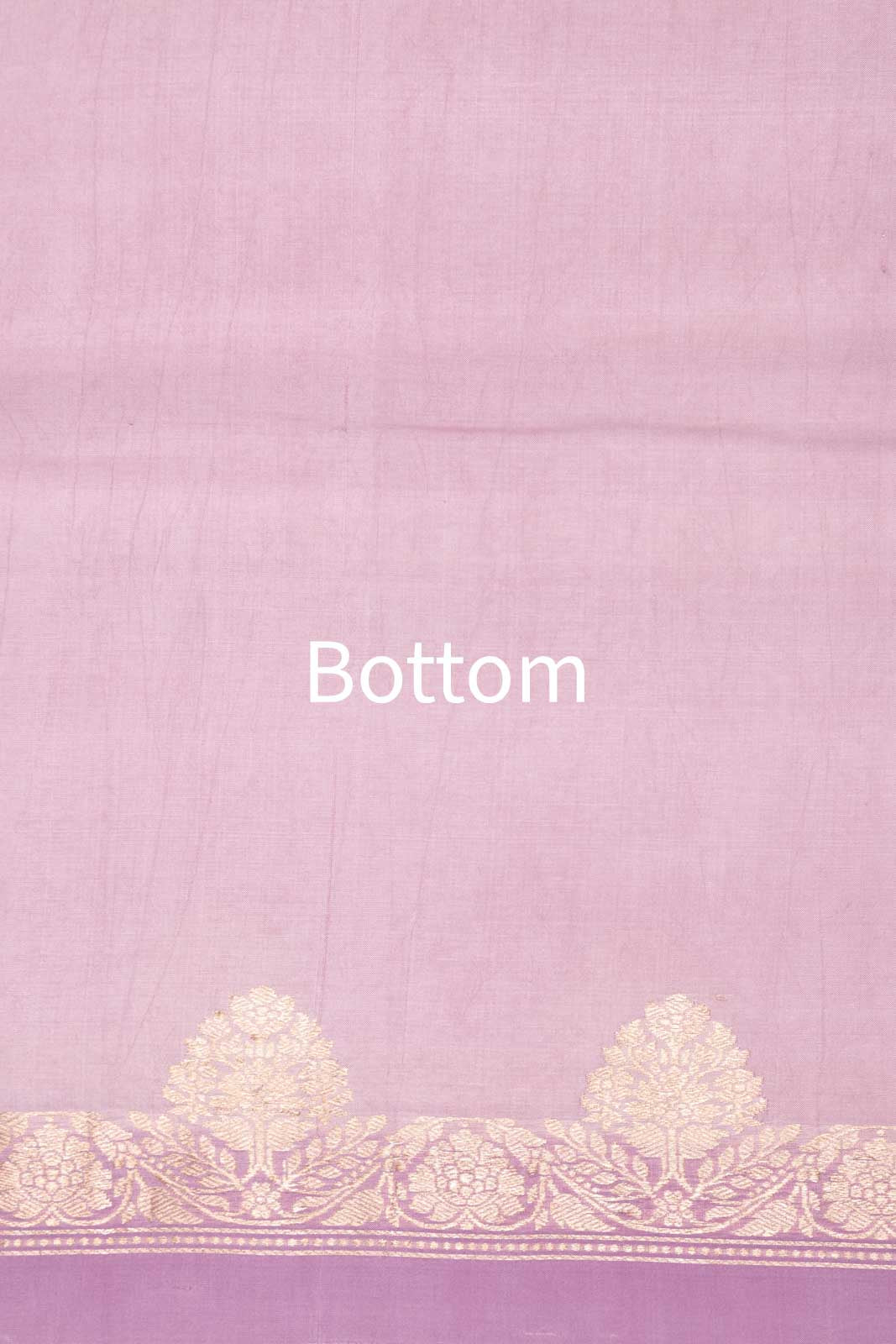 Light Onion Pink Handwoven Banarasi Silk Suit Piece