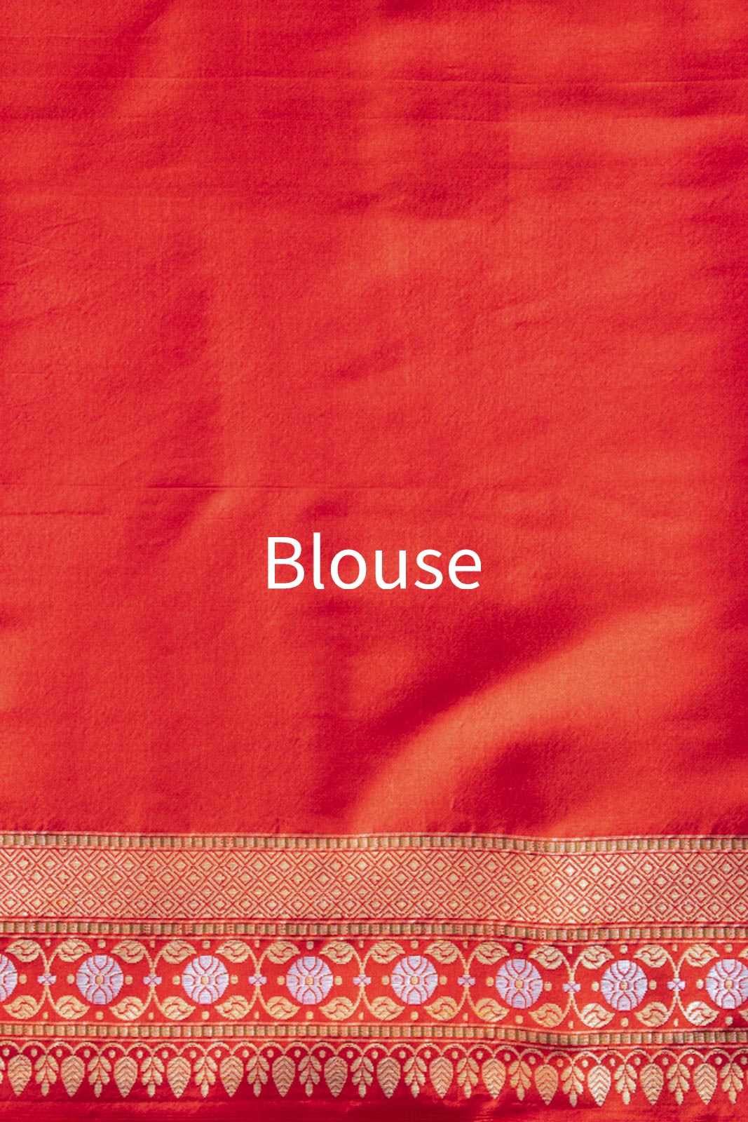 Red Handwoven Banarasi Real Zari Saree