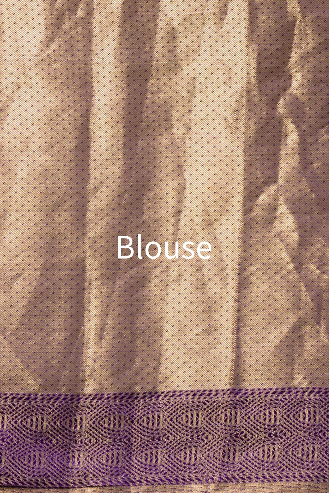Purple Handwoven Banarasi Silk Saree