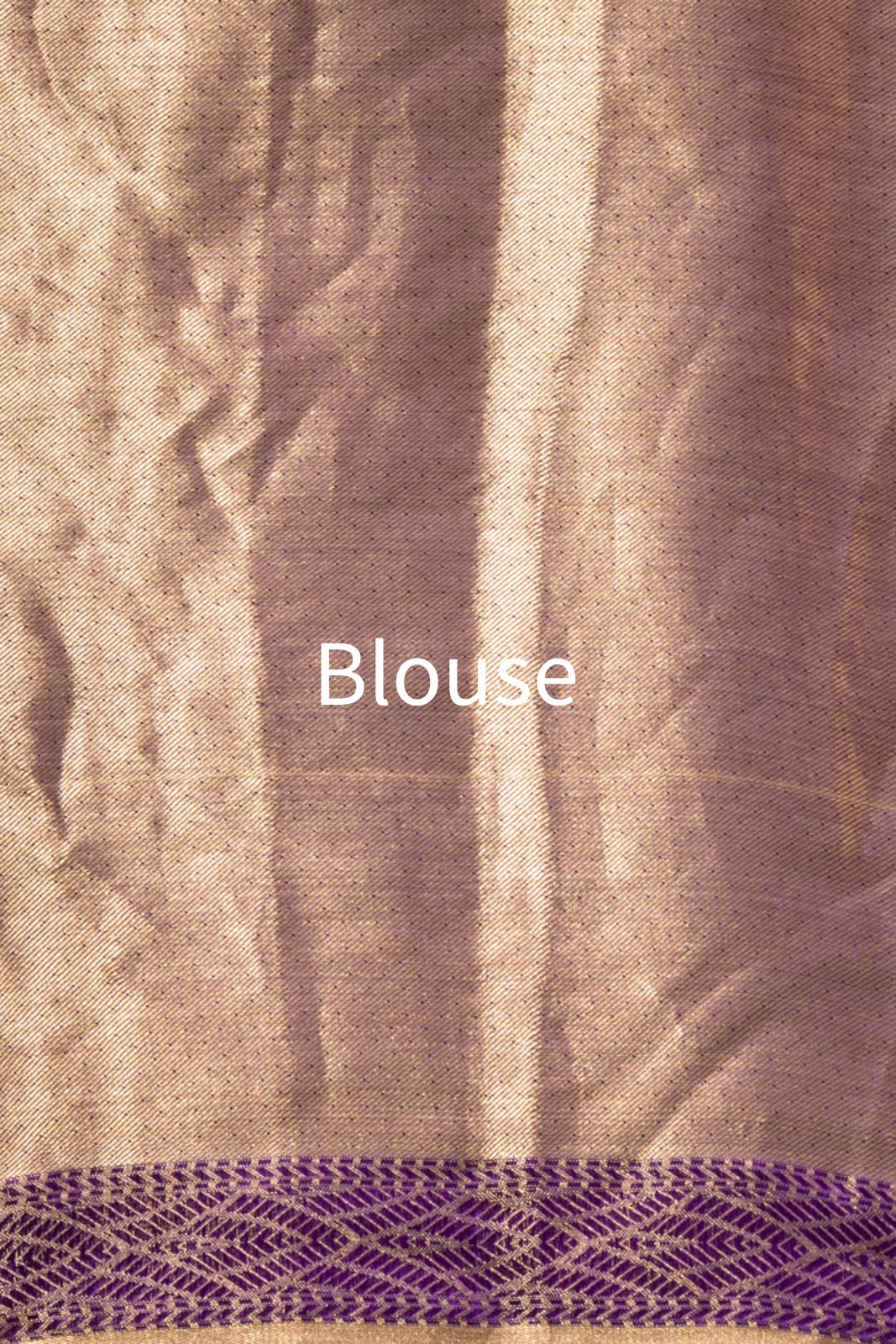 Purple Handwoven Banarasi Silk Saree