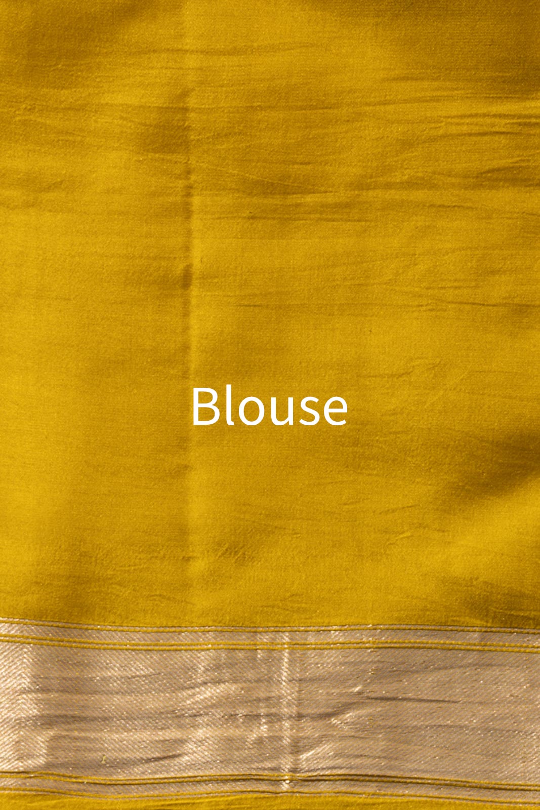 Greenish Yellow Handwoven Banarasi Kadhua Silk Saree