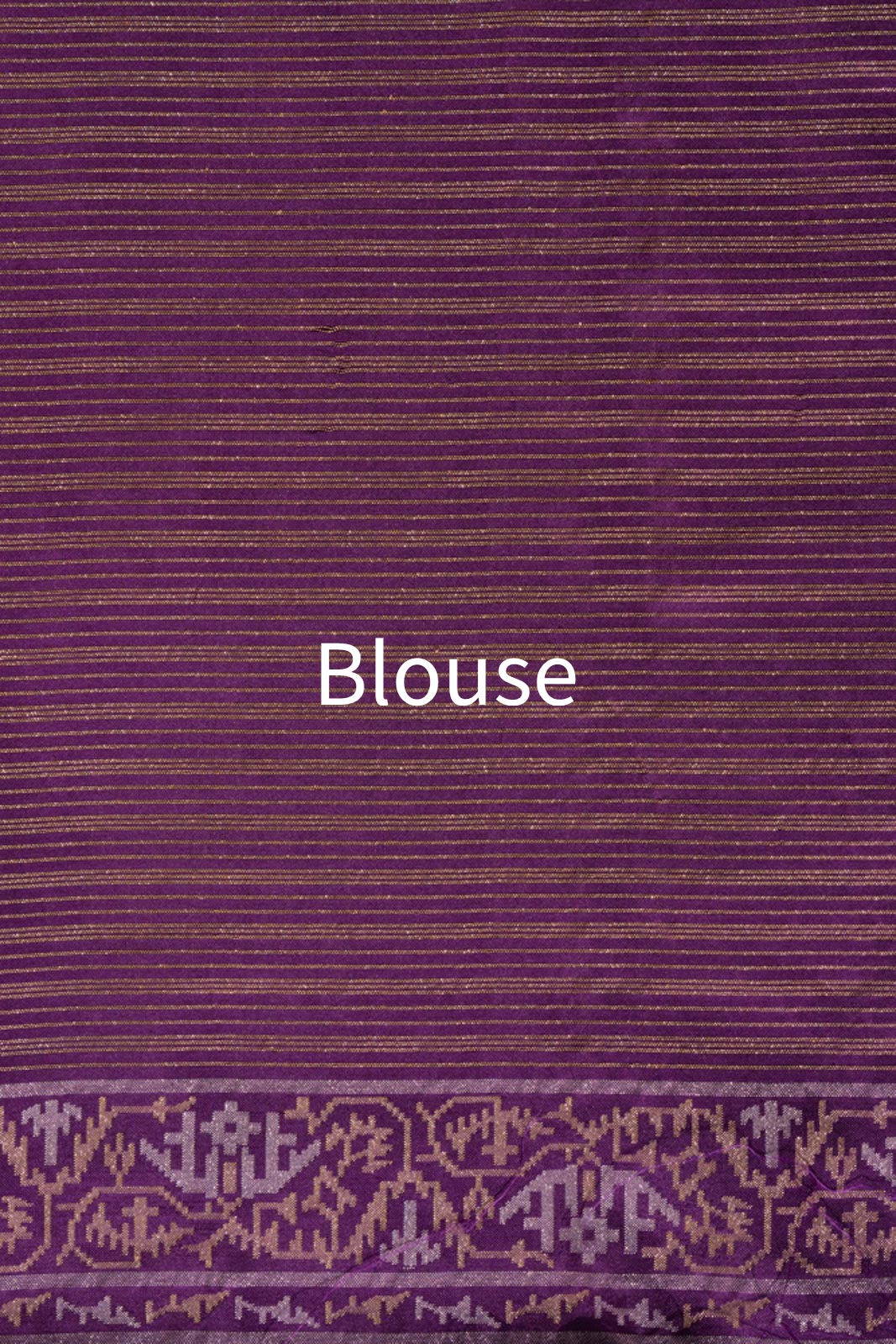 Purple Handwoven Banarasi Silk Saree