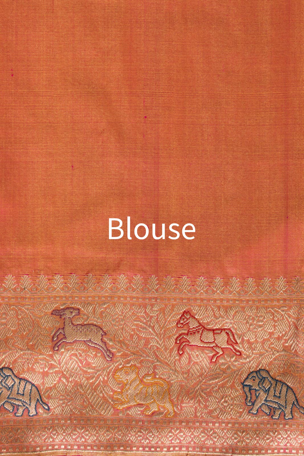 Multicolor Rangkat Handwoven Banarasi Kadhua Silk Saree