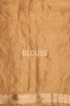 Gold  Handwoven Banarasi Kadhua Tissue Silk Saree
