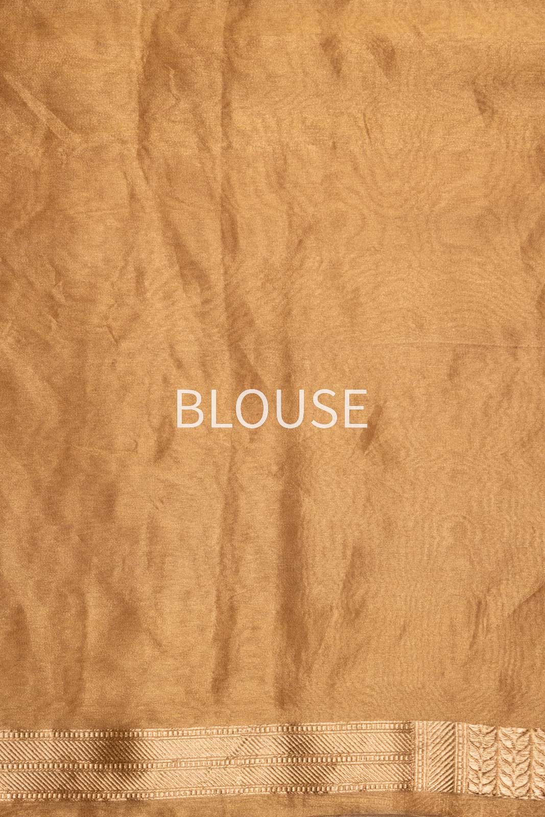 Gold  Handwoven Banarasi Kadhua Tissue Silk Saree