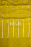 Lime Green Handwoven Banarasi Pure Silk Saree