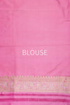 Baby Pink Handwoven Banarasi Silk Saree