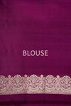 Pink Handwoven Banarasi Kadhua Organza Silk Saree