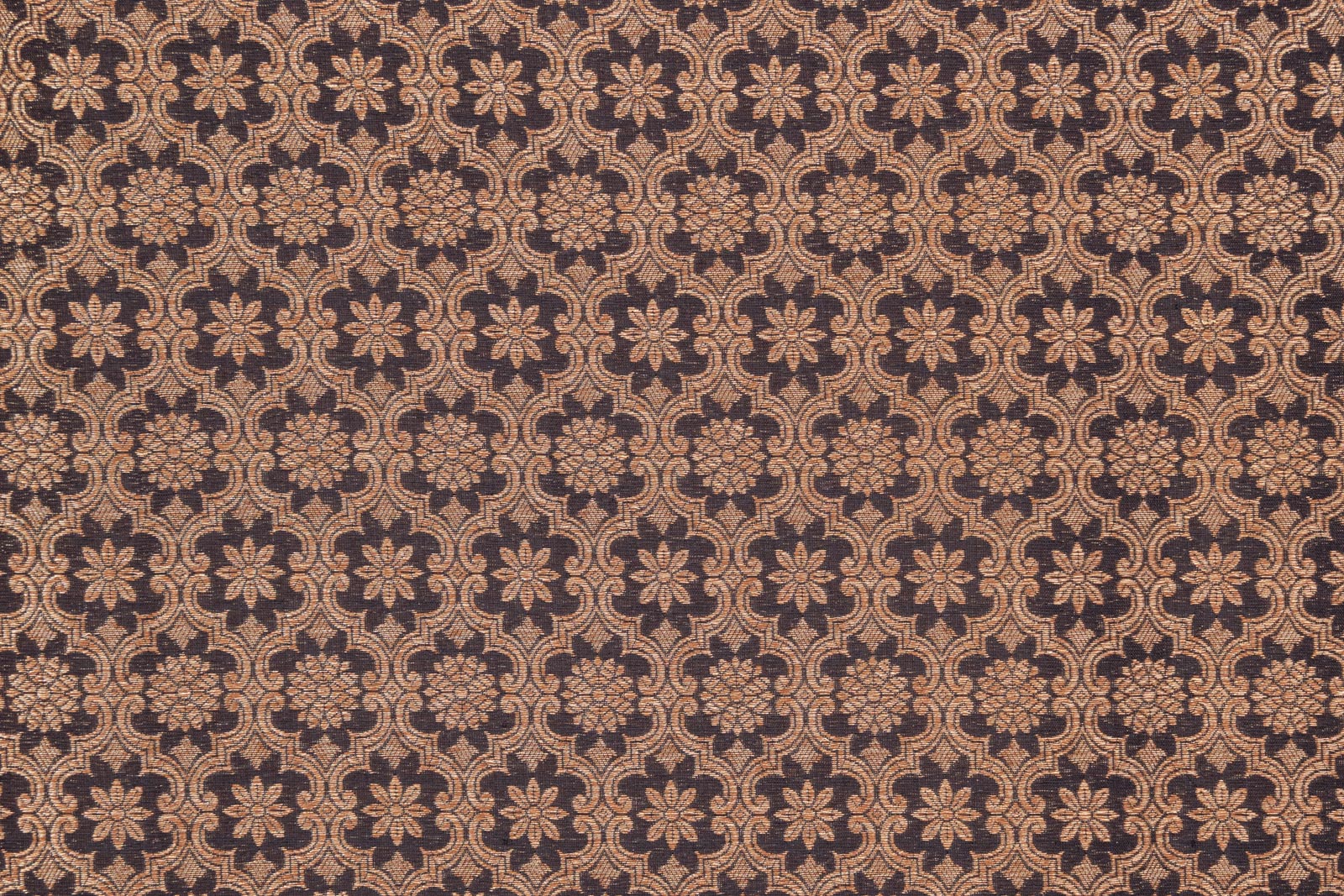Black Handwoven Banarasi Brocade Fabric