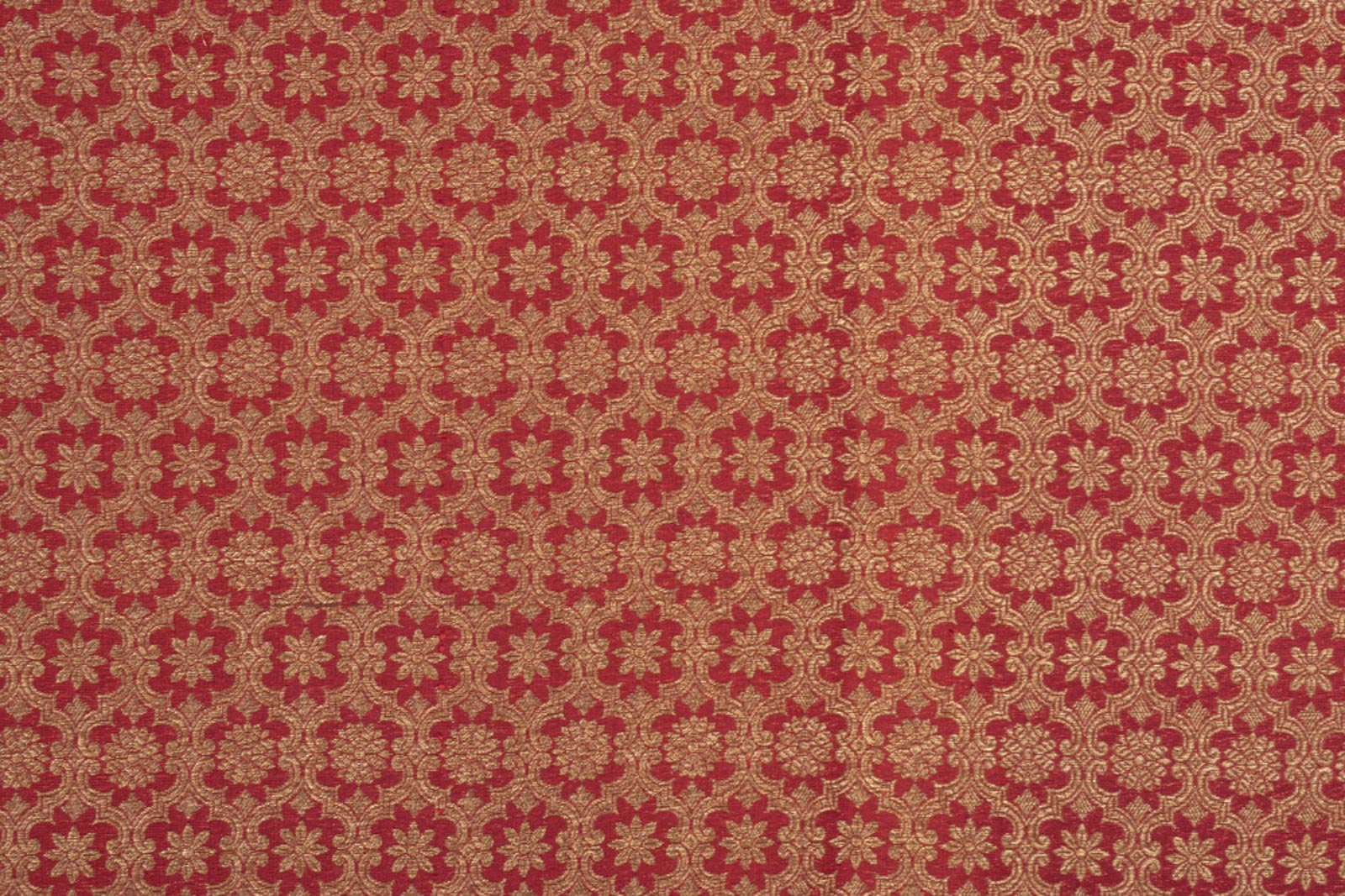 Maroon Handwoven Banarasi Brocade Fabric
