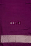 Magenta Pink Handwoven Banarasi Silk Saree