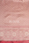 Lilac Handwoven Banarasi Silk Saree