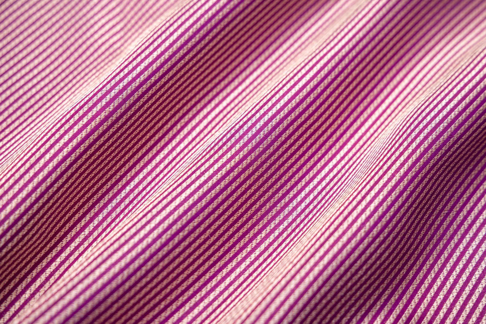 Magenta Pink Handwoven Banarasi Brocade Fabric