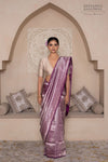 Magenta Pink Handwoven Banarasi Silk Saree