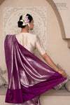 Magenta Pink Handwoven Banarasi Silk Saree