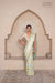 Pista Green Handwoven Banarasi Silk Saree