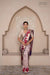 Purple Handwoven Banarasi Silk Saree
