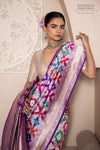 Multicolor Handwoven Banarasi Silk Saree