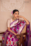 Multicolor Handwoven Banarasi Silk Saree