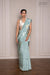 Powder Blue Handwoven Banarasi Pure Silk Saree