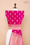 Pink Handwoven Banarasi Silk Dupatta