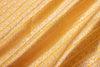 Yellow Handwoven Banarasi Brocade Fabric
