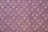 Purple Handwoven Banarasi Brocade Fabric