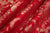 Red Handwoven Banarasi Silk Fabric