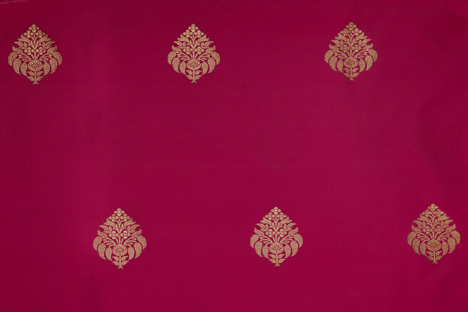 Pink Dual Tone Handwoven Banarasi Silk Fabric