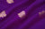 Purple Handwoven Banarasi Chiniya Silk Fabric