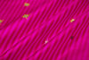 Pink Red Handwoven Banarasi Silk Fabric