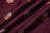 Wine Handwoven Banarasi Raw Silk Fabric