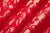 Red Handwoven Banarasi Silk Fabric