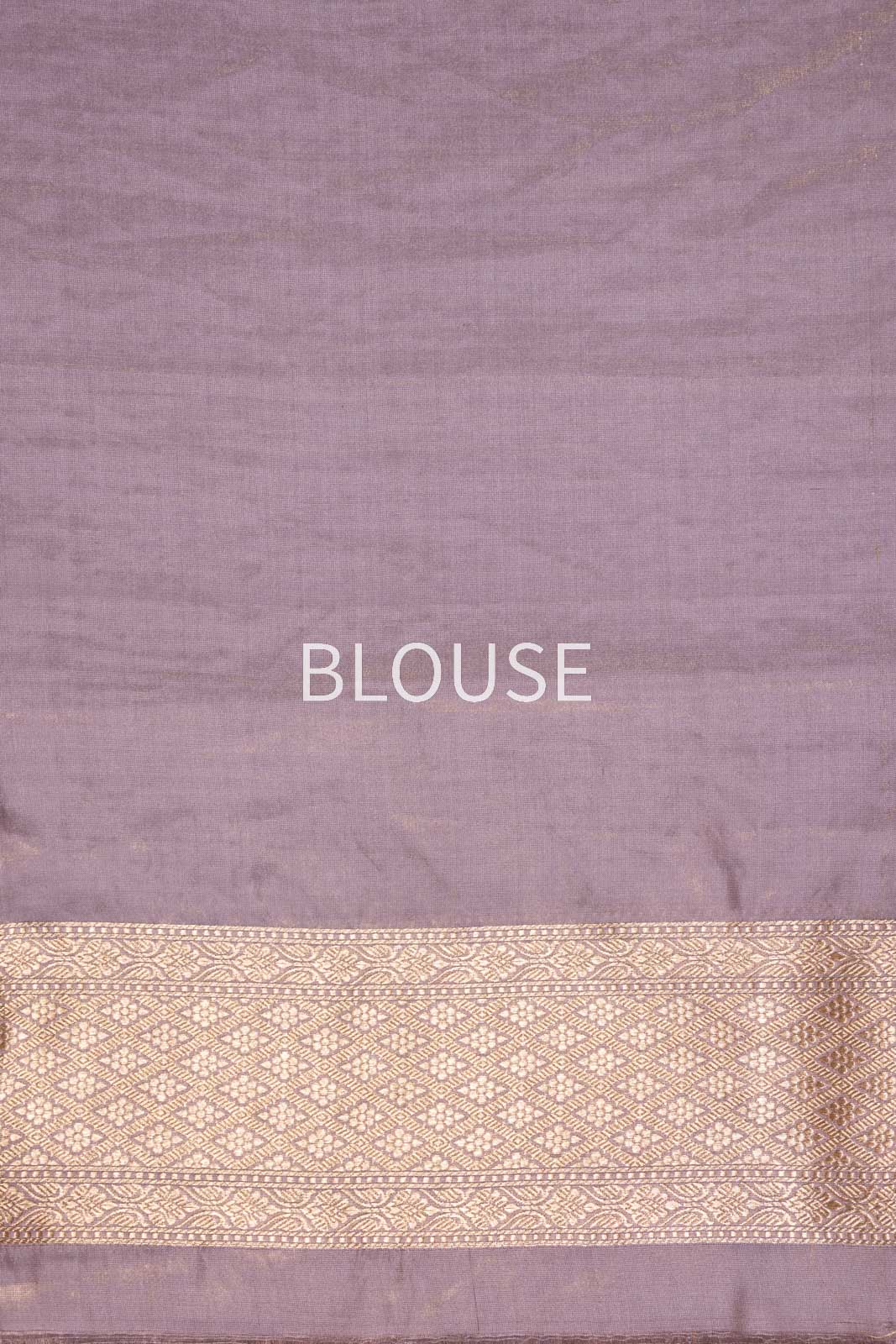Mauve Handwoven Banarasi Silk Saree