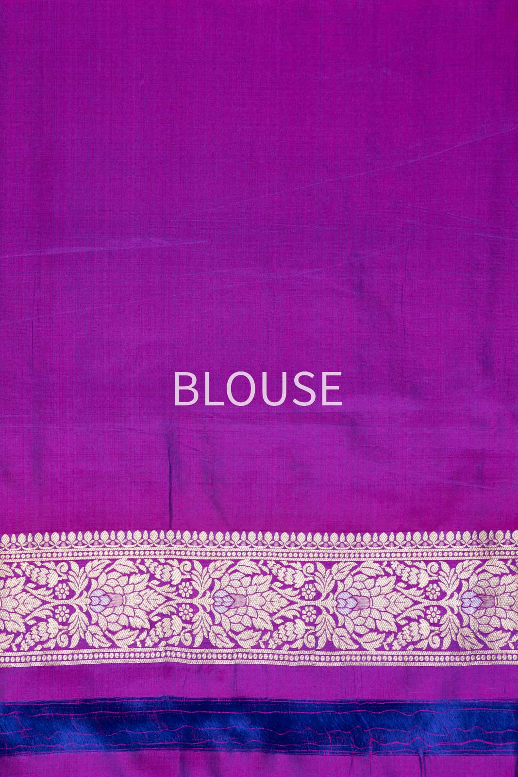 Magenta Pink Handwoven Banarasi Silk Saree