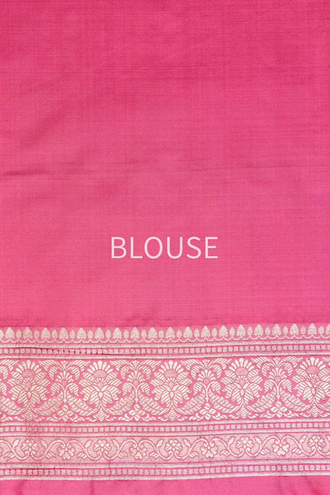 Pink Handwoven Banarasi Silk Saree