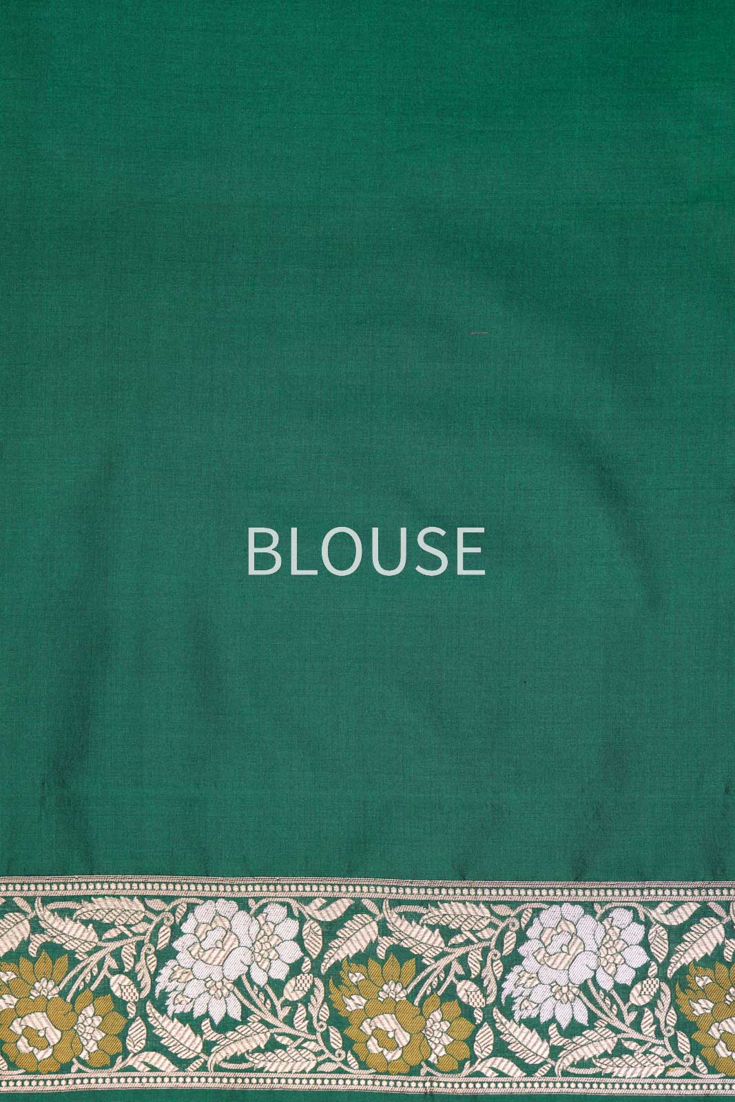 Green Handwoven Banarasi Silk Saree