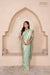Powder Blue Handwoven Banarasi Silk Saree