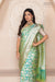 Green Dual Tone Handwoven Banarasi Silk Saree