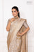 Beige Handwoven Banarasi Silk Saree