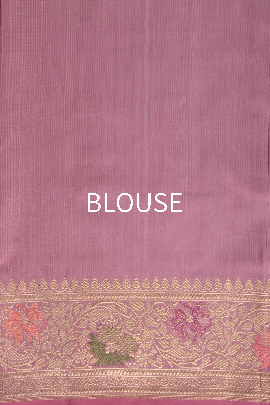 Pink Handwoven Banarasi Kadhua Silk Saree
