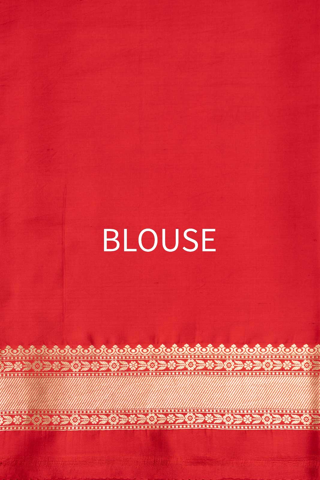 Red Handwoven Banarasi Silk Saree